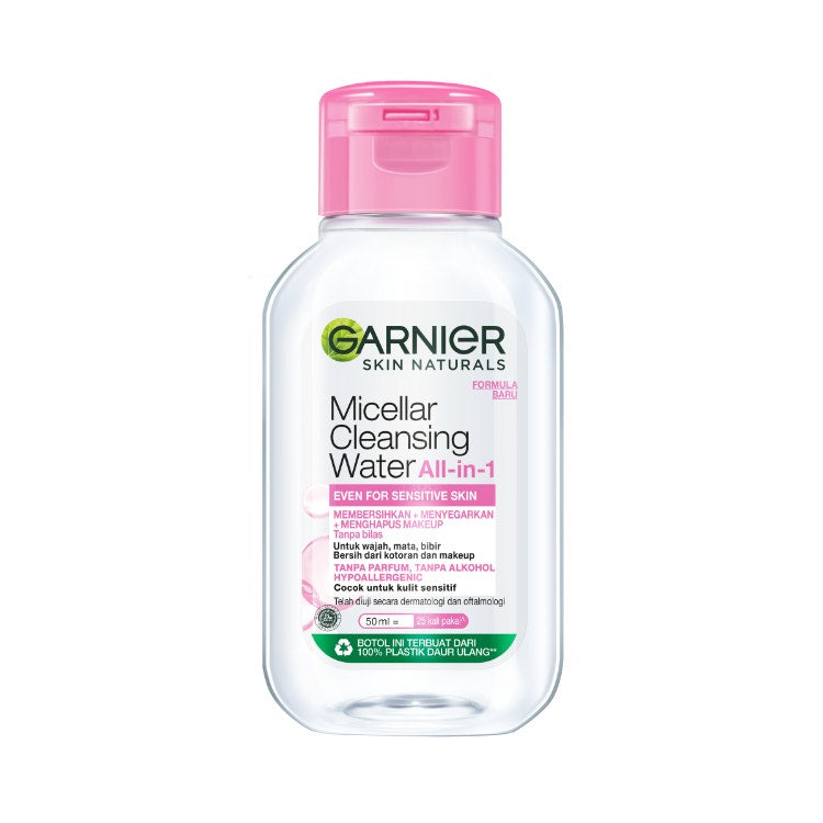 Garnier Skin Naturals Micellar Water Pink 50Ml