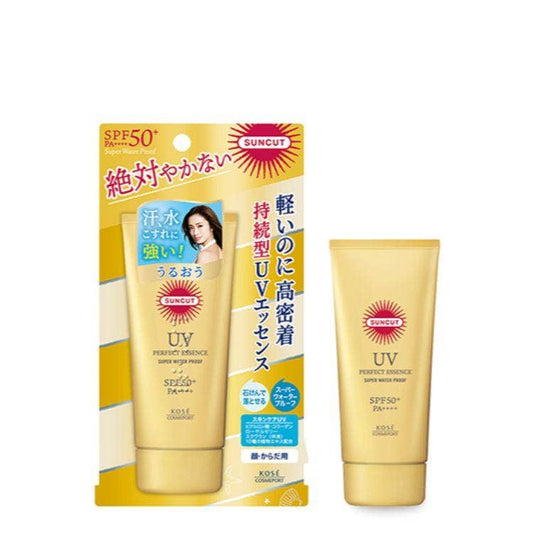 Kose Cosmeport Suncut Uv Perfect Essence Super Water Proof Spf50+ Pa++++ 60G
