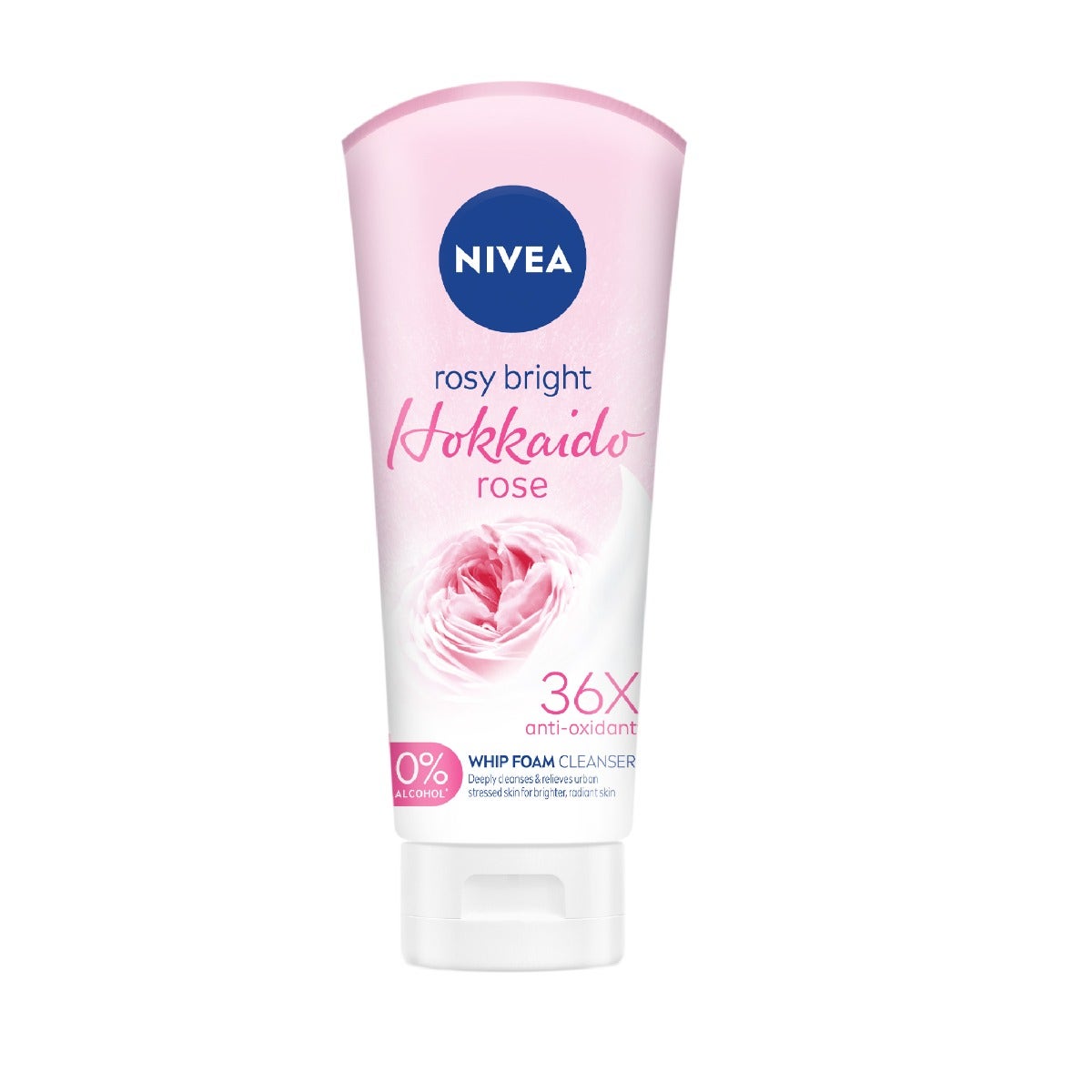 Nivea Face Care Rosy Bright Hokkaido Rose Whip Foam 100Ml