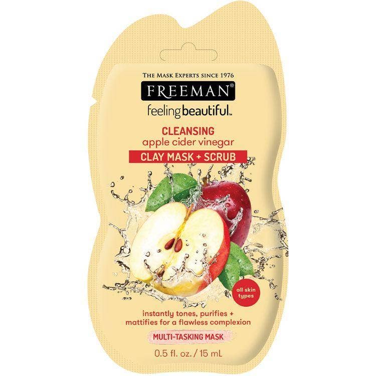 Freeman Feeling Beautiful Cleasing (Apple Cider Vinegar) Clay Mask 15Ml