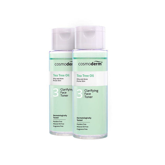 Cosmoderm Tea Tree Oil Clarifying Face Toner 100Ml Po2#