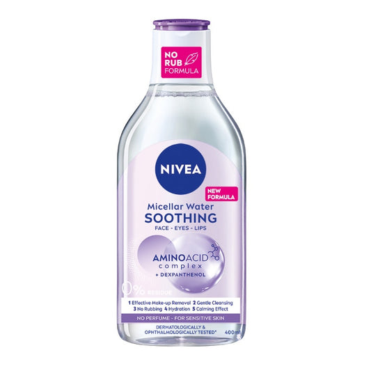 Nivea Face Care Micellar Water Soothing (Sensitive Skin) 400Ml