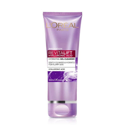 Loreal Revitalift Hyaluronic Hydrating Gel Cleanser 100Ml