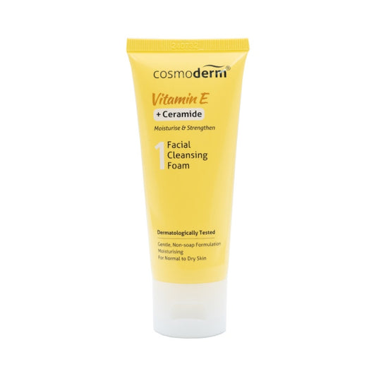 Cosmoderm Vitamin E Facial Cleansing Foam 50Ml