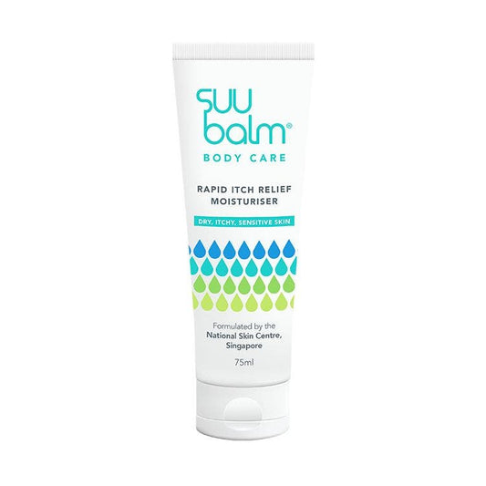 Suu Balm Body Care Moisturiser Rapid Itch Relief 75Ml