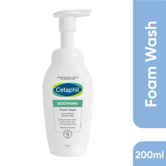 Cetaphil Soothing Foam Wash 200Ml