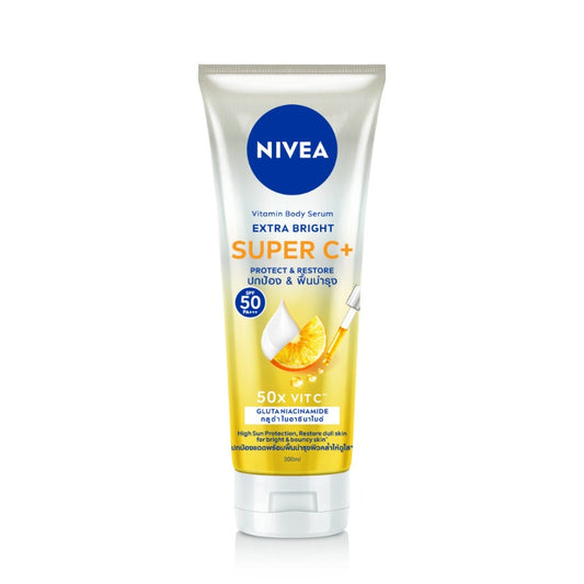 Nivea Extra Bright Super C+ Vitamin Serum Spf50 300Ml