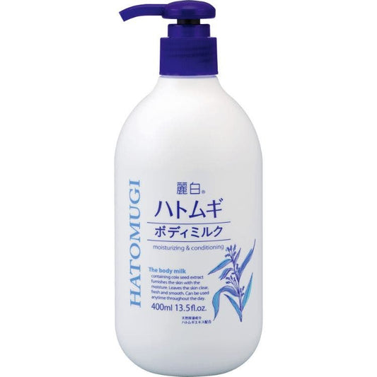 Reihaku Hatomugi The Body Milk Moisturizing & Conditioning 400Ml