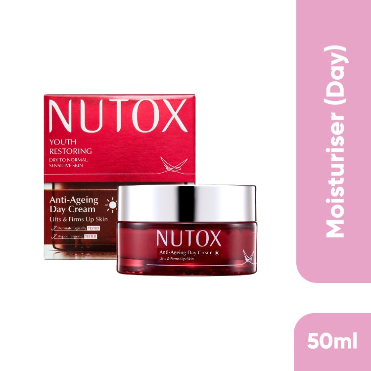 Nutox Youth Restoring Anti-Ageing Day Cream (Dry To Normal, Sensitive) 30Ml
