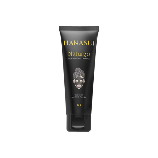 Hanasui Naturgo Lightening Peel Off Mask (Black) 60G