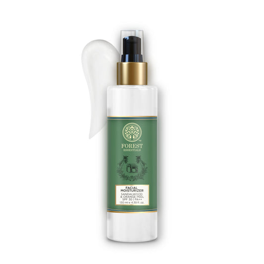 Forest Essentials Hydrating Facial Moisturiser with SPF 25 - Sandalwood & Orange Peel, Day Cream