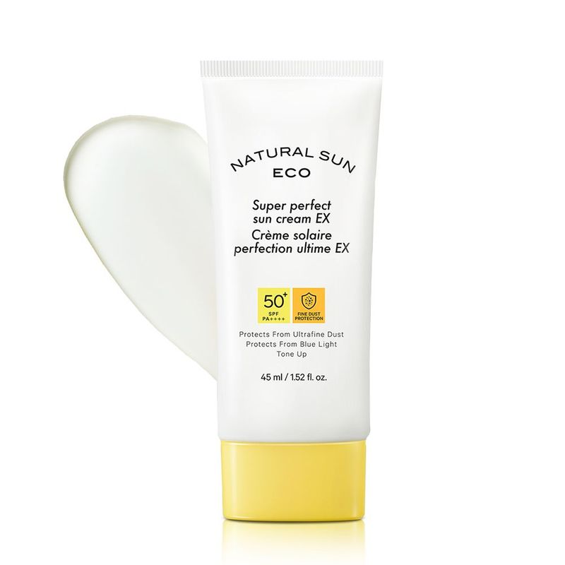 The Face Shop Perfect Tinted Korean Sunscreen SPF 50 PA++++ for UV & Blue Light Protection & Tone Up