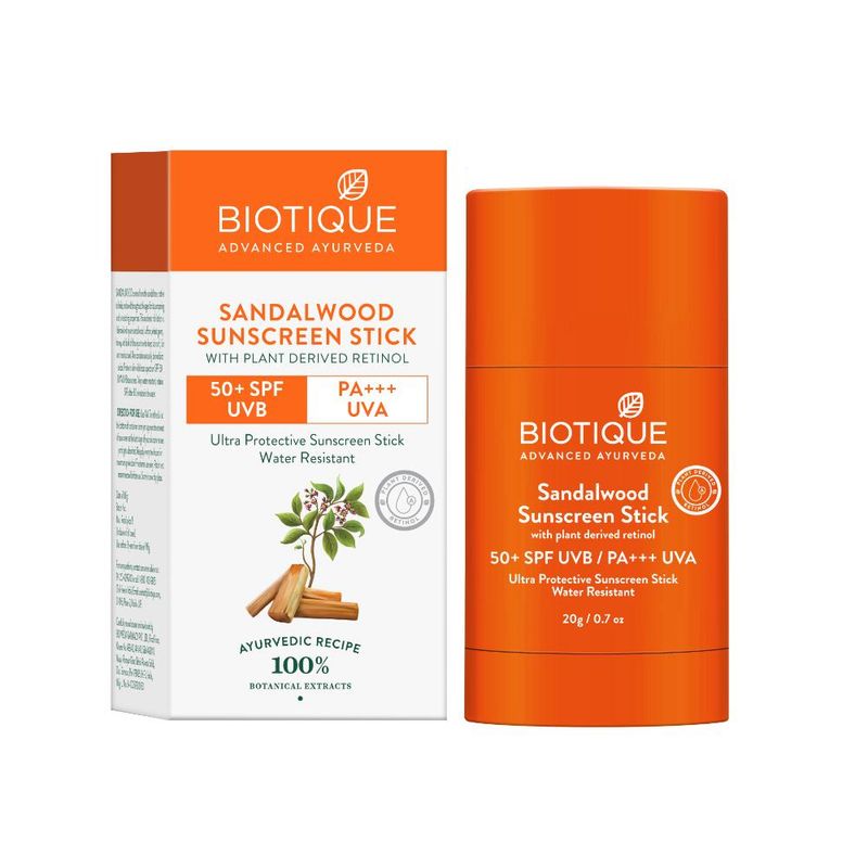 Biotique Sandalwood Sunscreen Stick SPF 50+
