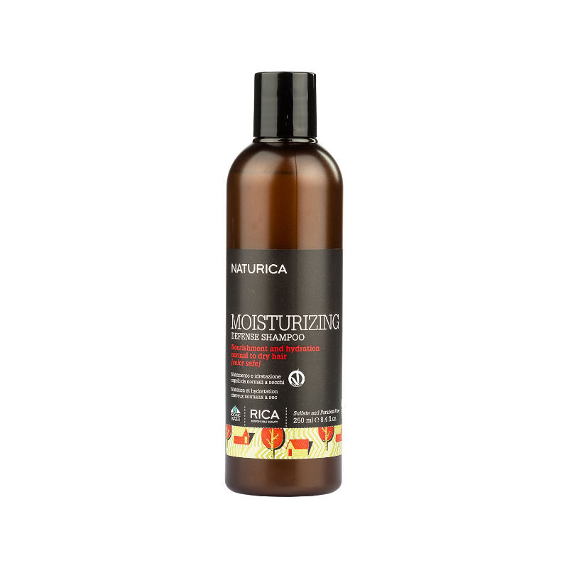 Naturica Moisturizing Defense Shampoo for Dry Hair, Hydrate with Keratin & Black Mulberry Extracts