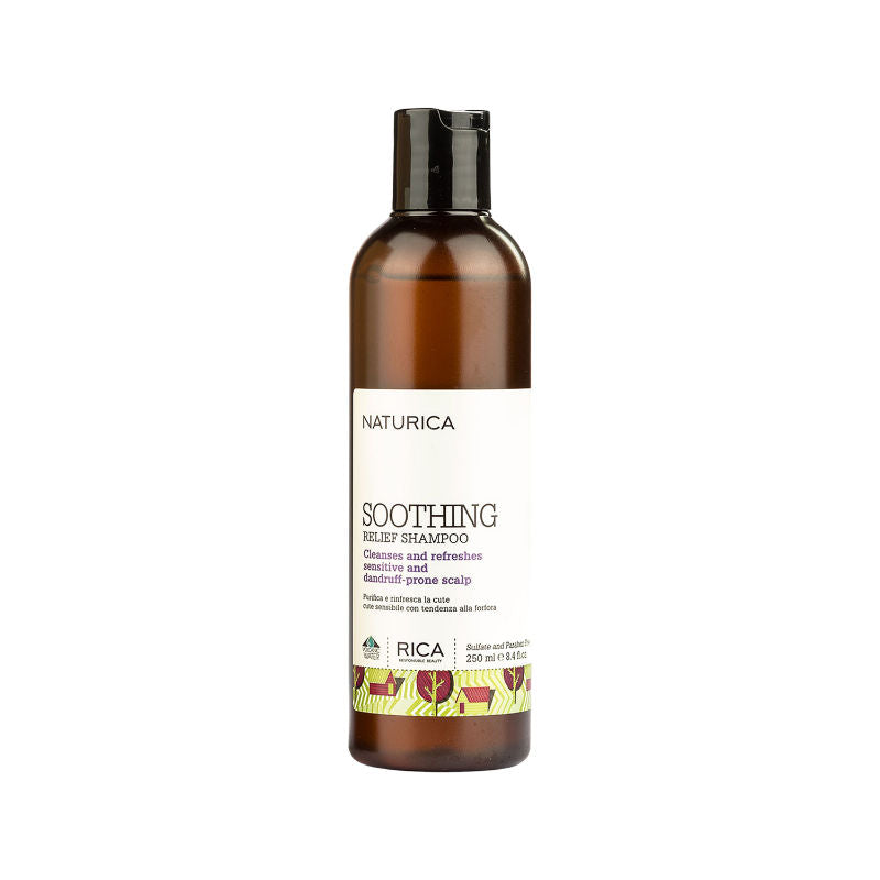 Naturica Soothing Relief Anti-Dandruff Shampoo for Sensitive Scalp, Refreshes with Camomile & Thyme