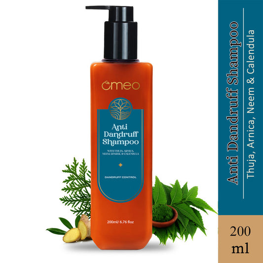 Omeo Anti Dandruff Shampoo With Green Natural Anti Dandruff Agent - Propanediol Caprylate