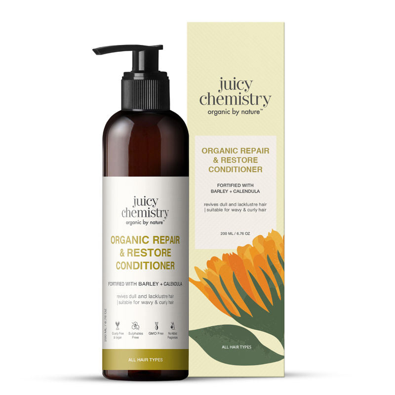 Juicy Chemistry Repair & Restore Conditioner For Dry, Dull, Dehydrated & Damaged Hair