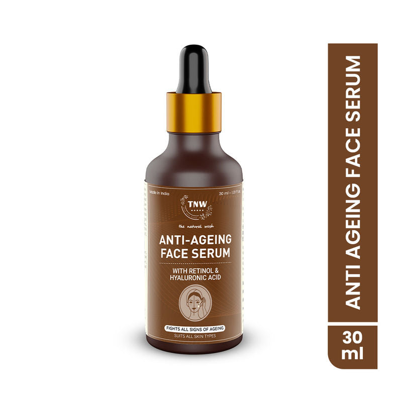 TNW The Natural Wash 0.5% Retinol Serum Anti-Ageing Face Serum For Reduce Fine Lines & Wrinkles