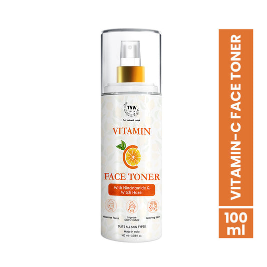 TNW The Natural Wash Vitamin C Face Toner for Improve Skin Texture with Niacinamide & Witch Hazel