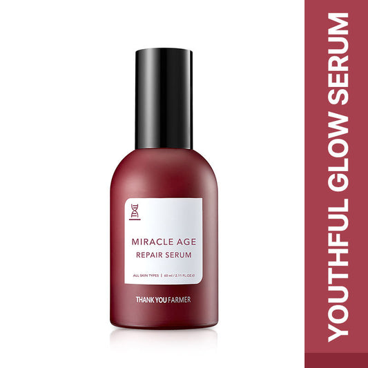 Thank You Farmer Miracle Age Repair Korean Serum - with Ceramides, Niacinamide, Improves Wrinkles