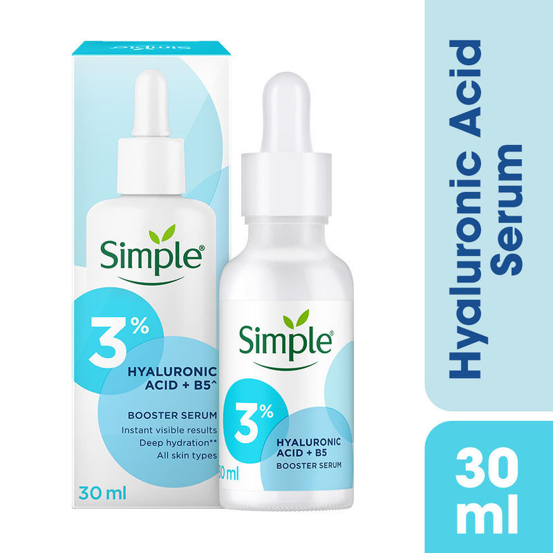 Simple Booster Serum - 3% Hyaluronic Acid + B5 For Deep Hydration
