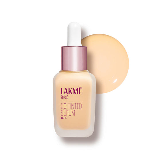 Lakme CC Tinted Serum - Skin Tint with 2% Hyaluronic Acid Complex