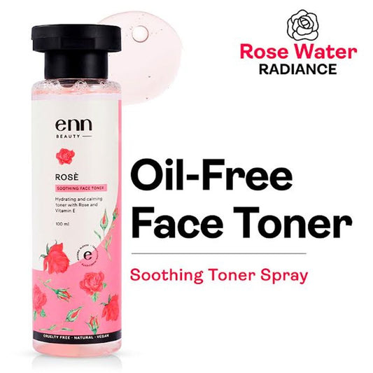 ENN Rose Face Toner - Controls Oil, Remove Dark Spots & Hydrates With Healthy Glowing Skin