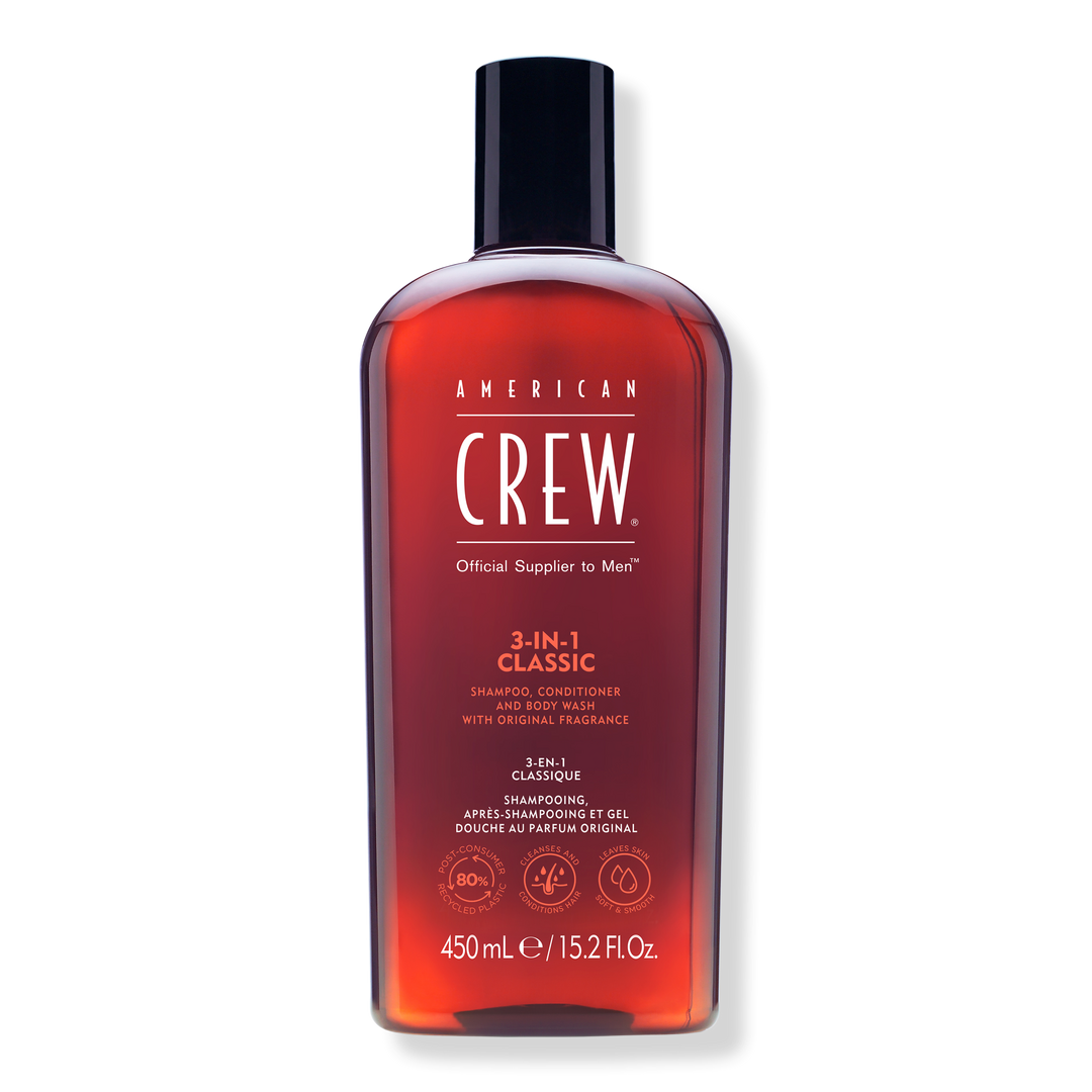 American Crew 3-In-1 Shampoo, Conditioner and Body Wash
