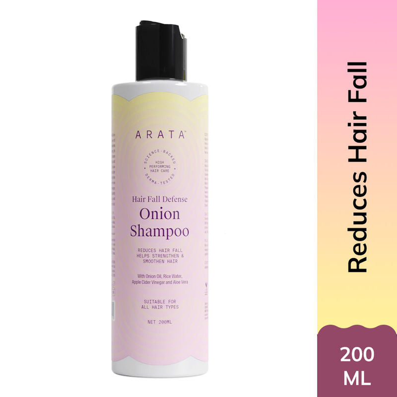 Arata Hair Fall Defense Onion Shampoo