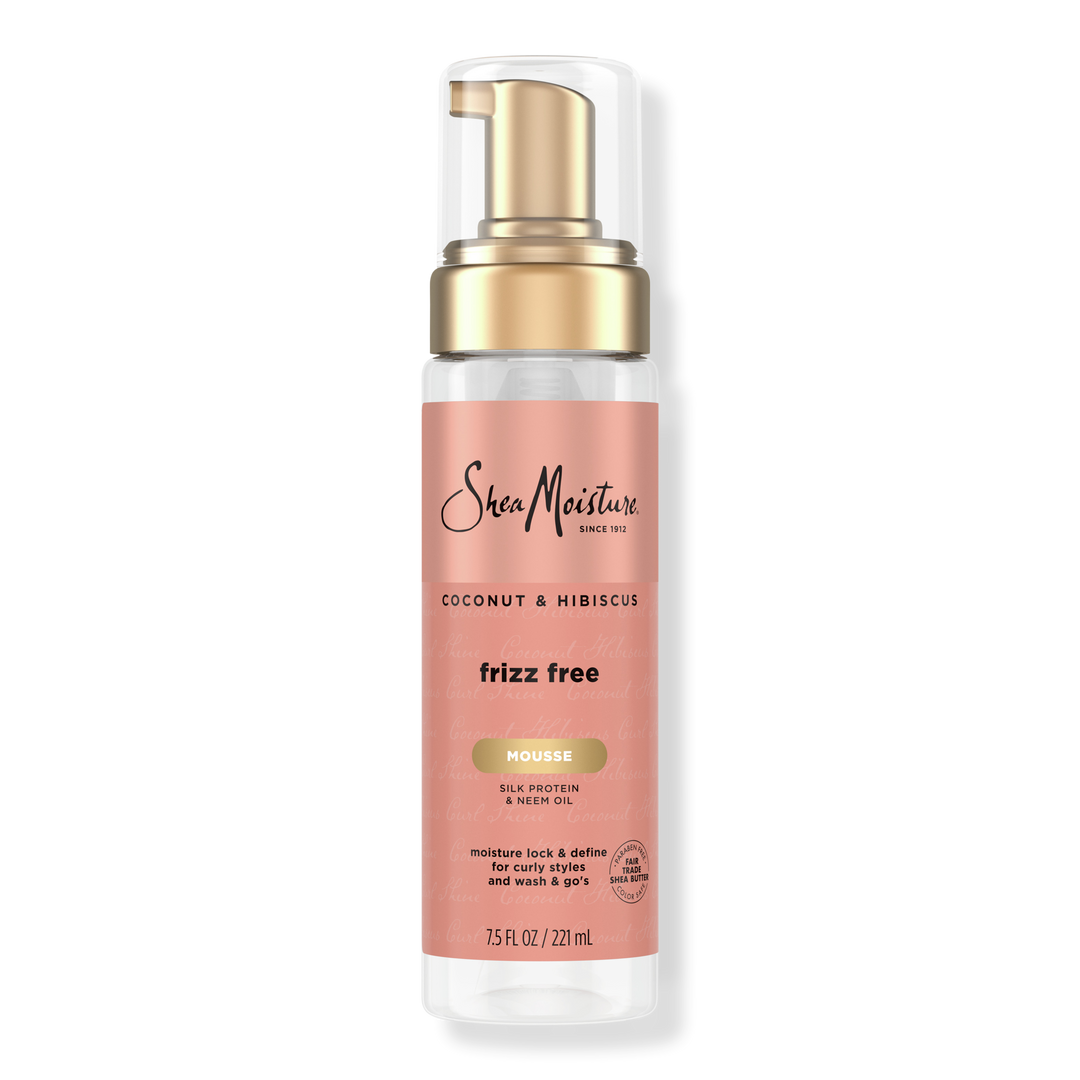 SheaMoisture Coconut & Hibiscus Frizz-Free Curl Mousse