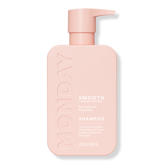 MONDAY Haircare SMOOTH Shampoo for Curly & Frizzy Hair with Wheat Protein