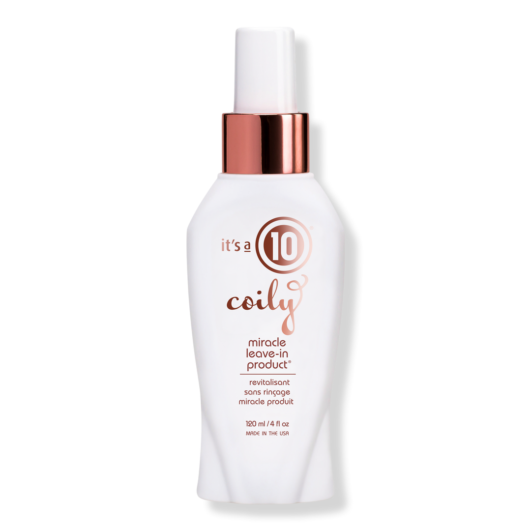 It's A 10 Coily Miracle Leave-In Product With 10 Benefits