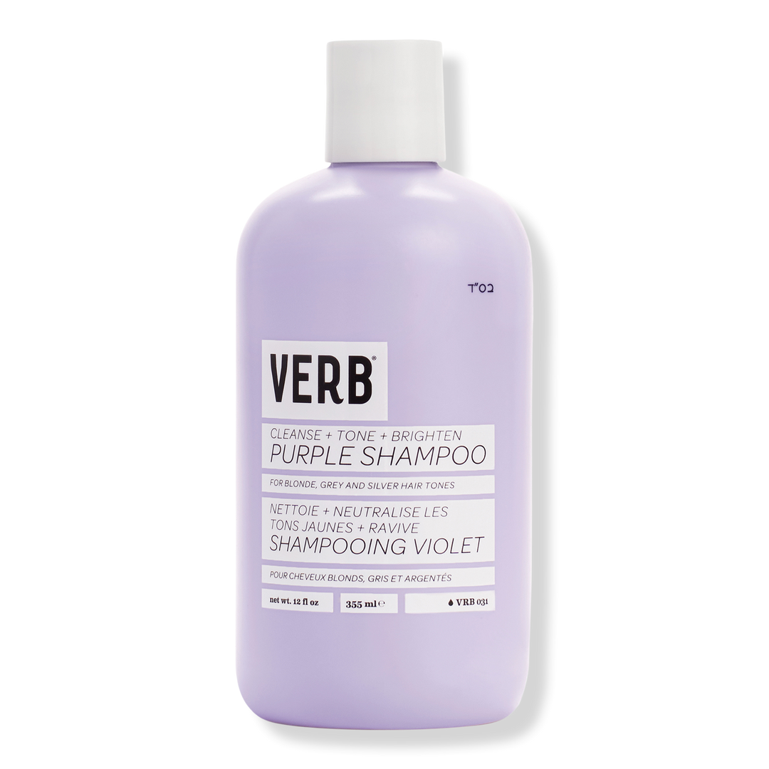 Verb Brightening Purple Shampoo for Blonde Hair