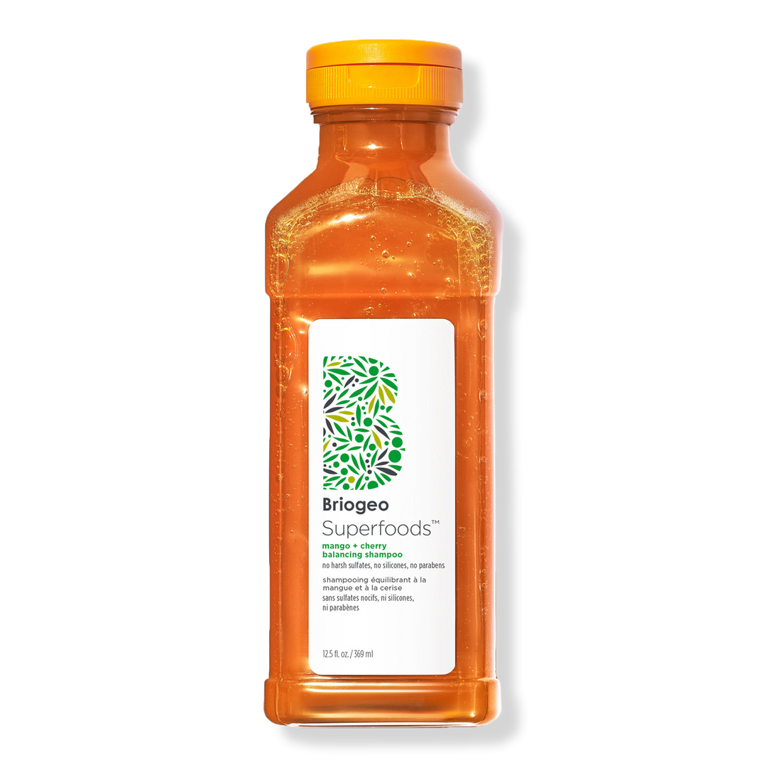 Briogeo Superfoods Mango + Cherry Oil Control & Balancing Shampoo