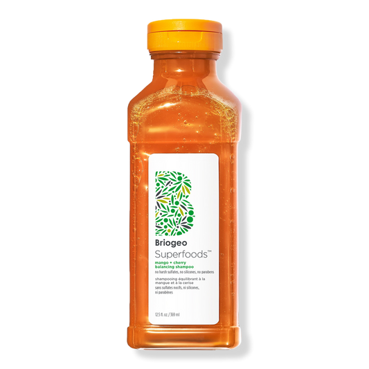 Briogeo Superfoods Mango + Cherry Oil Control & Balancing Shampoo