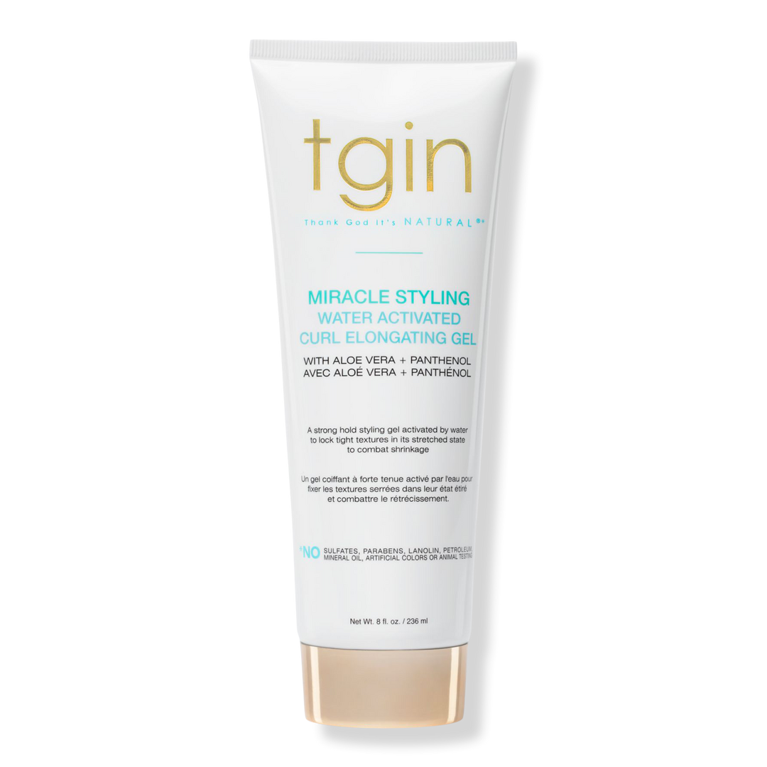 tgin Miracle Styling Water Activated Curl Elongating Gel