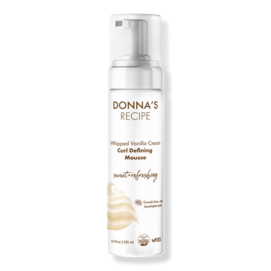 DONNA'S RECIPE Whipped Vanilla Cream Curl Defining Mousse