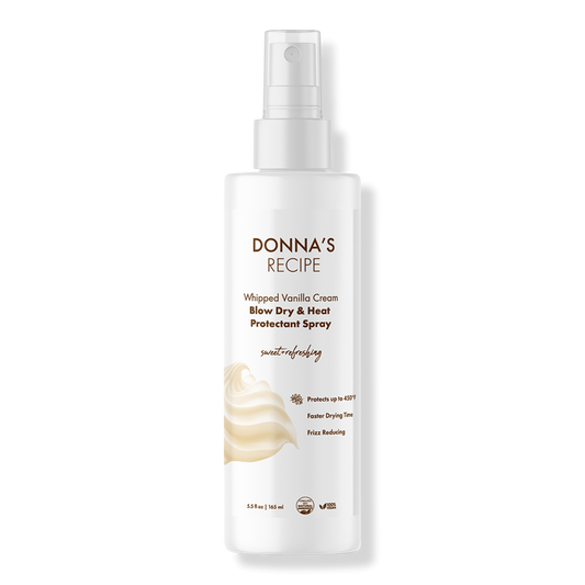 Whipped Vanilla Cream Blow Dry & Heat Protectant Spray