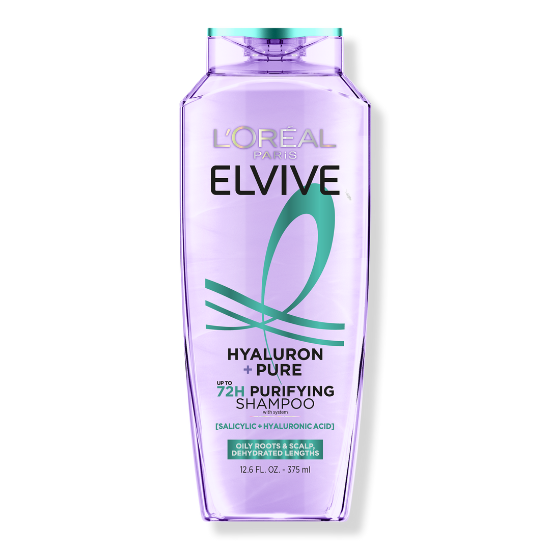 L'Oréal Elvive Hyaluron Plus Pure 72H Purifying Shampoo for Oily Hair
