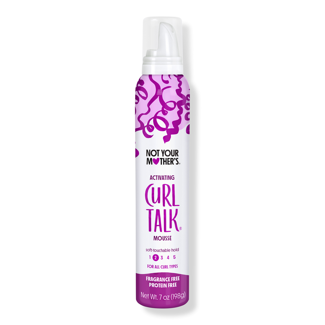 Not Your Mother's Curl Talk Fragrance-Free Curl Activating Hair Mousse