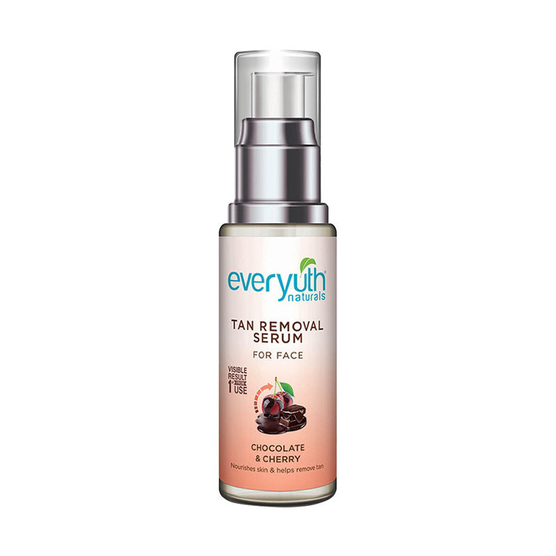 Everyuth Naturals Tan Removal Serum for Face - Chocolate & Cherry