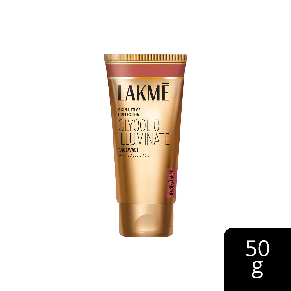 Lakme Glycolic Illuminate Facewash With Glycolic Acid For Gentle Exfoliation & Illuminated Skin