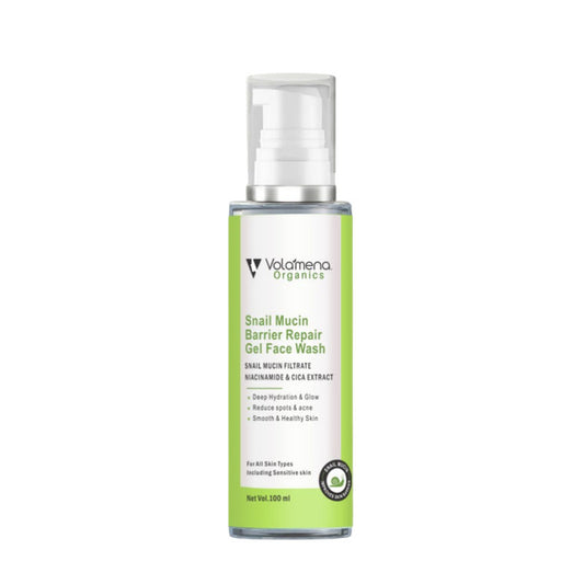 Volamena Snail Mucin Barrier Repair Gel Face Wash