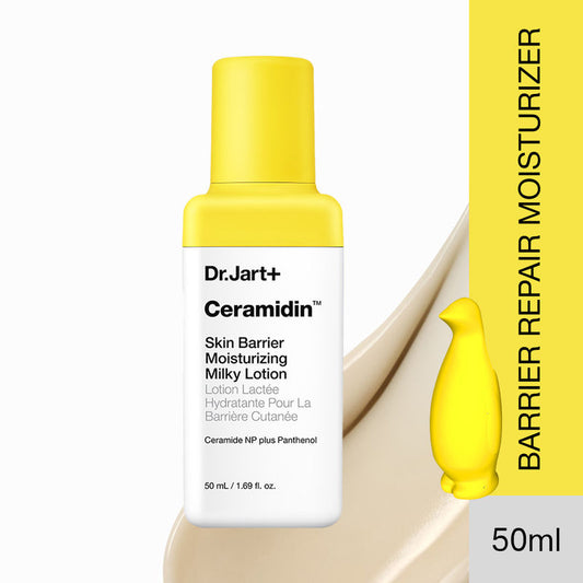 Dr.Jart+ Ceramidin Skin Barrier Milky Lotion Moisturizer with Dermatologist Tested Suitable Sensitive Skin