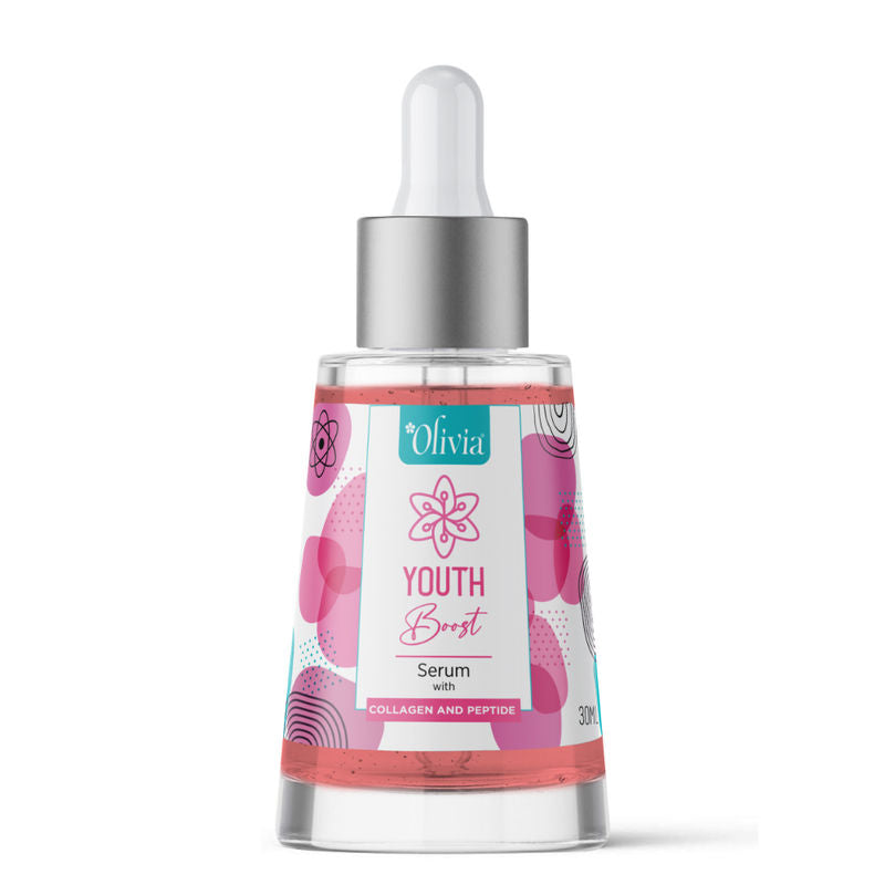 Olivia Youth Boost Face Serum – With Collagen & Peptide for Firm, Youthful-Looking Skin