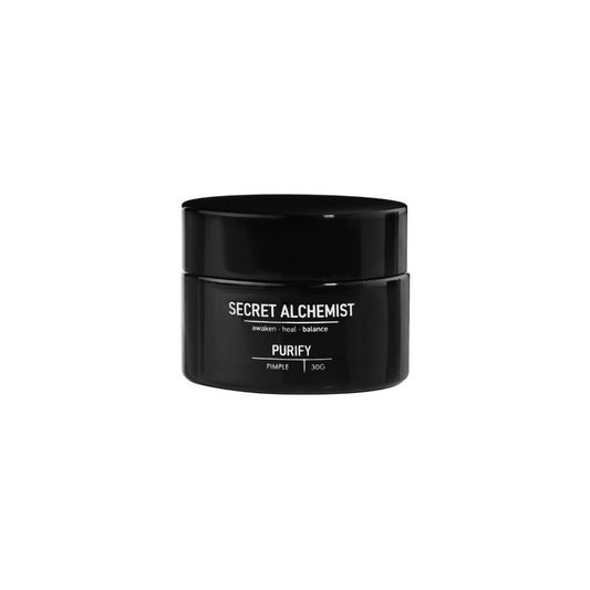 Secret Alchemist Purify Pimple Night Gel For Reducing Pimples With Tea Tree And Cucumber Gel