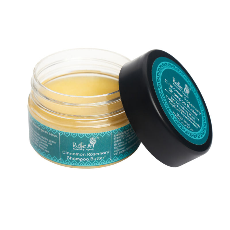 Rustic Art Cinnamon Rosemary Shampoo Butter(50gm)