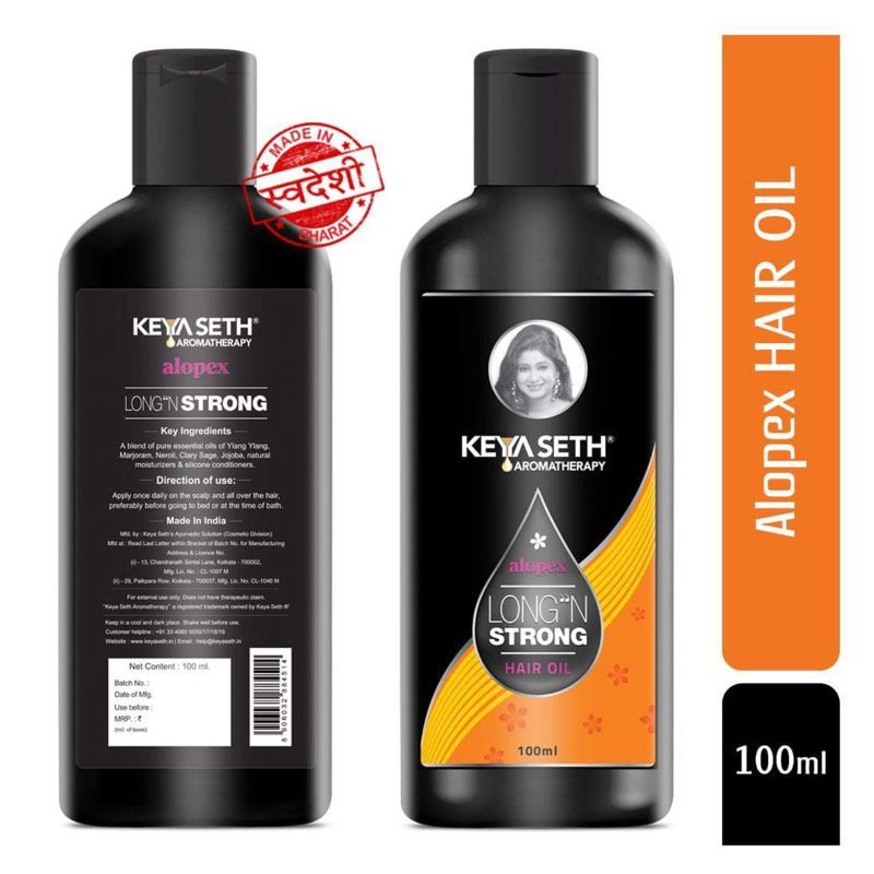 Keya Seth Aromatherapy Alopex Long N Strong Hair Oil
