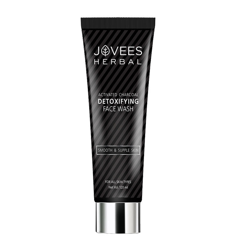 Jovees Activated Charcoal Detoxifying Face Wash Smooth & Supple Skin