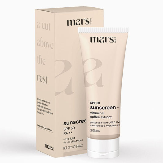 Mars by GHC SPF 50++ Sunscreen to Fight UVA & UVB rays and Pollution